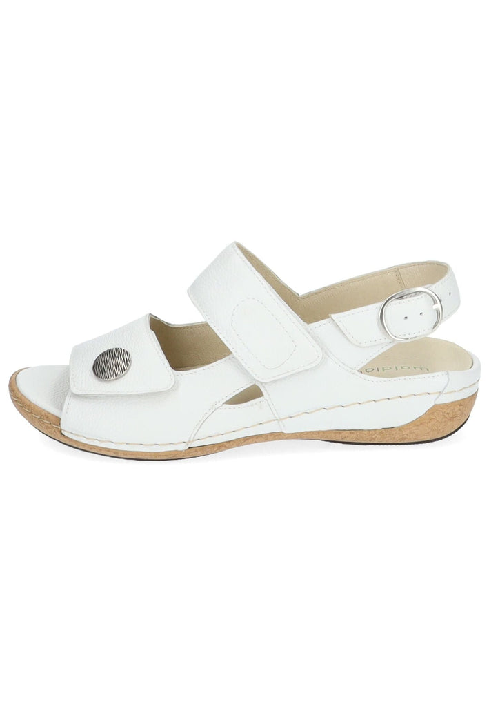 Waldläufer Sandalen Leder Weiß