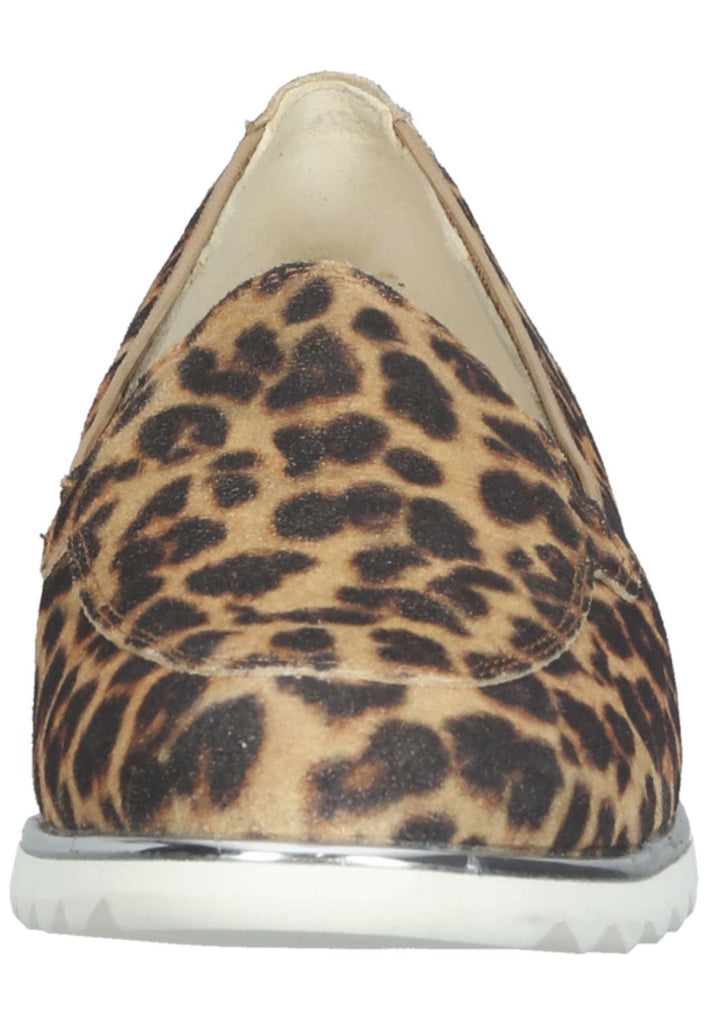 Waldläufer Slipper Leder Leopard