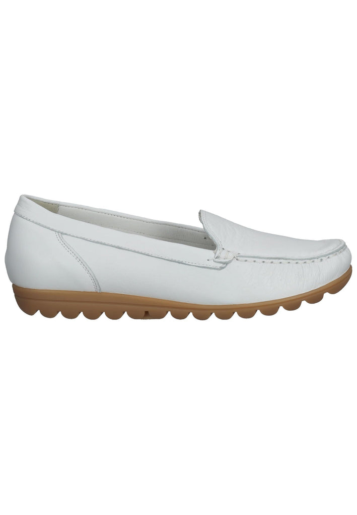 Waldläufer Slipper Leder Weiß