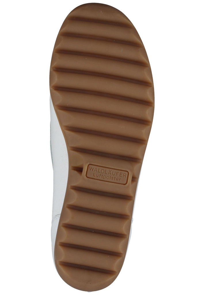 Waldläufer Slipper Leder Weiß