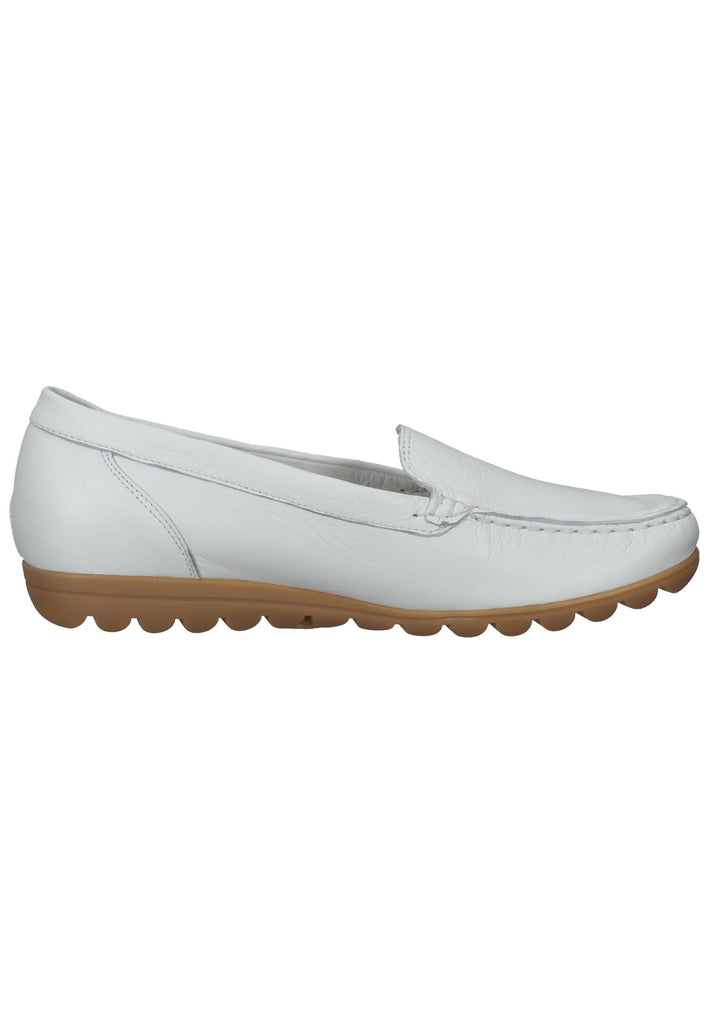 Waldläufer Slipper Leder Weiß