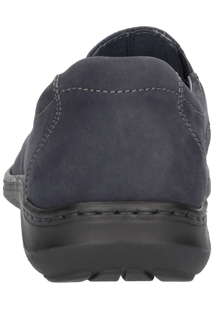 Waldläufer Slipper Veloursleder Marine