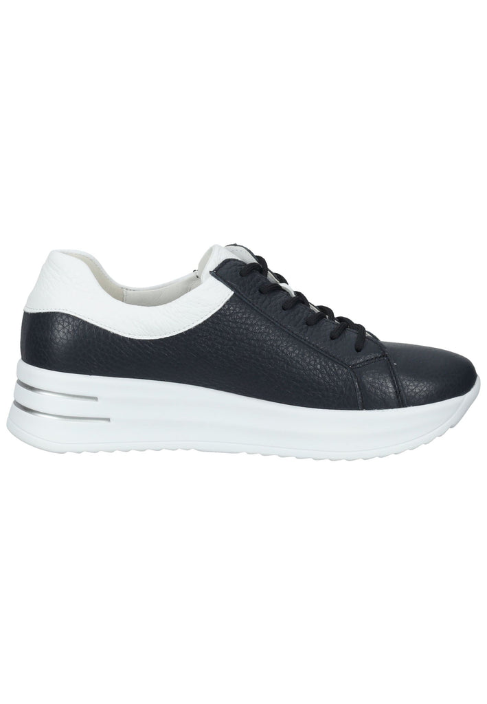 Waldläufer Sneaker Leder Blau/Weiß