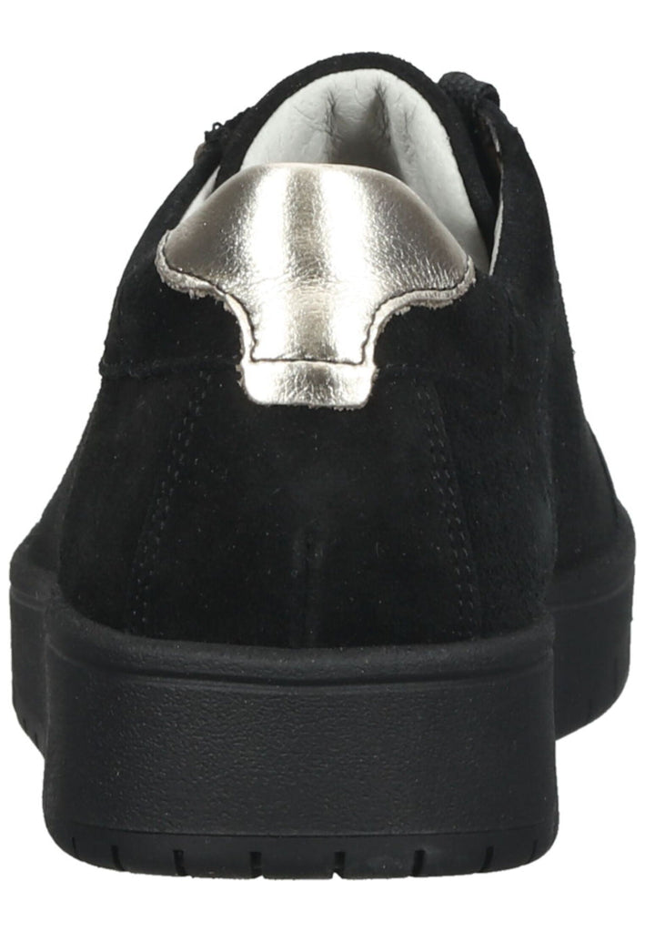 Waldläufer Sneaker Leder Schwarz