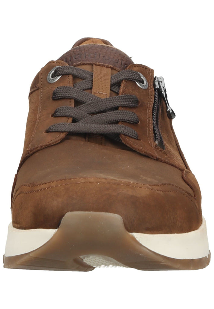 Waldläufer Sneaker Leder Tabak