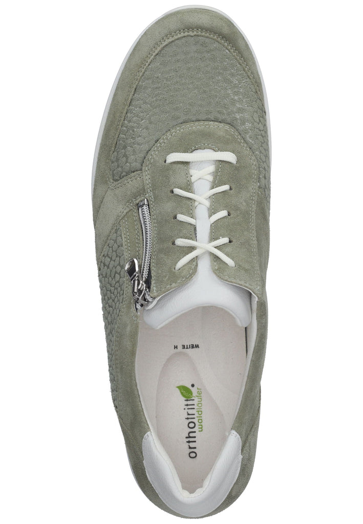 Waldläufer Sneaker Leder/Textil Grün