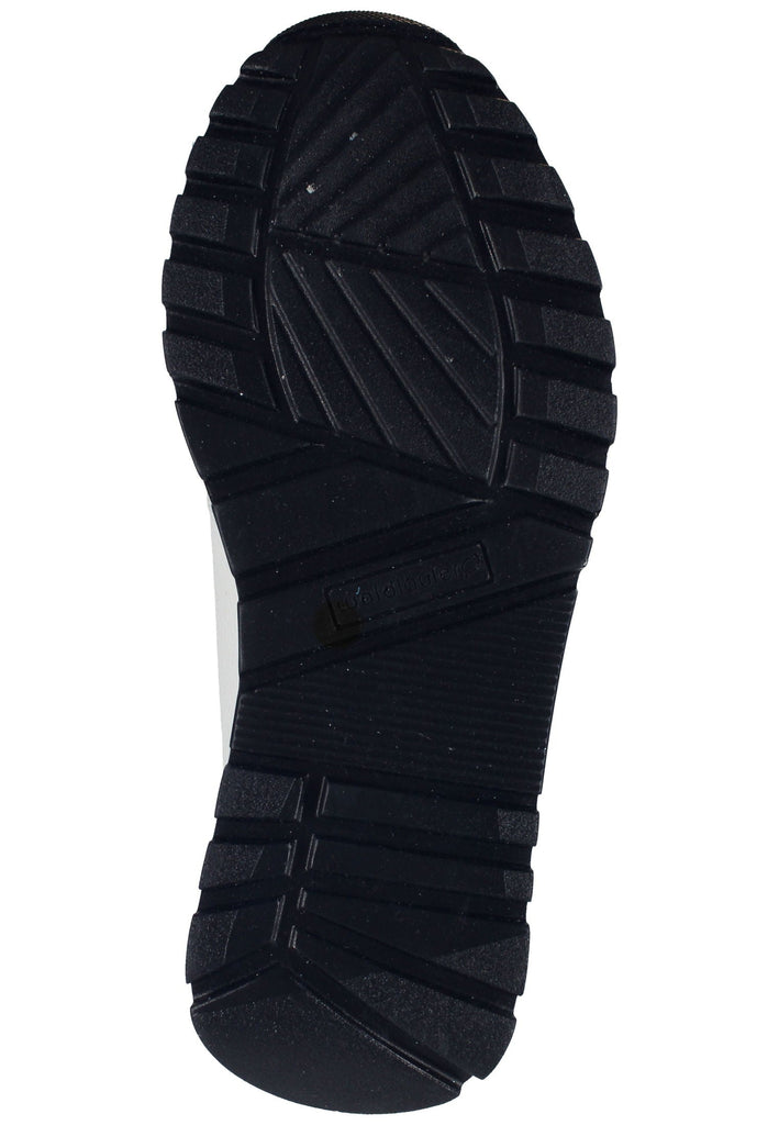 Waldläufer Sneaker Leder/Textil Weiß/Silber