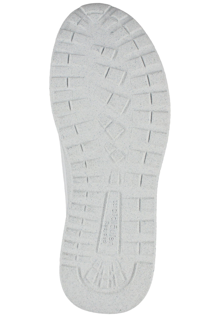 Waldläufer Sneaker Leder Weiß/Silber