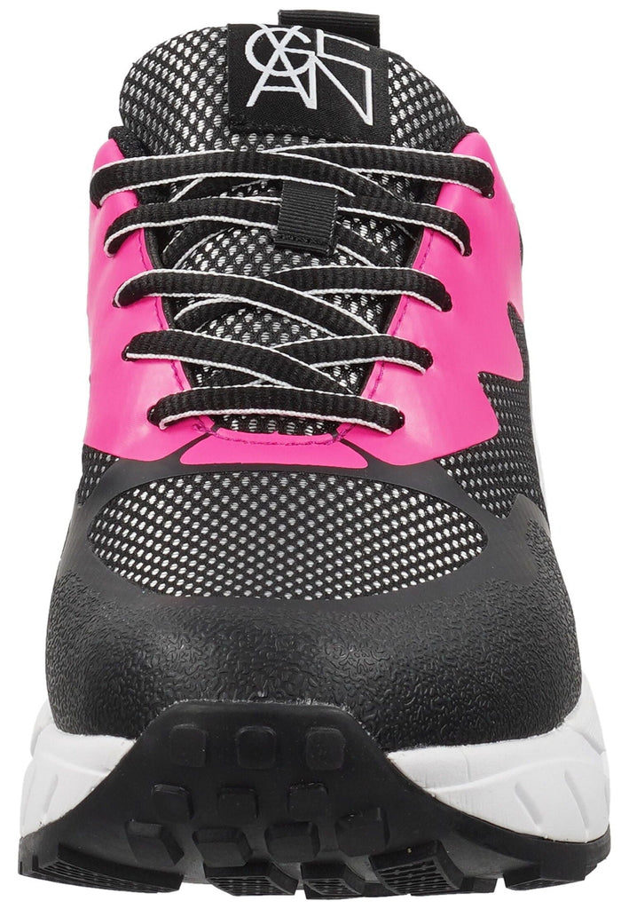 Waldläufer Sneaker Textil Schwarz/Pink