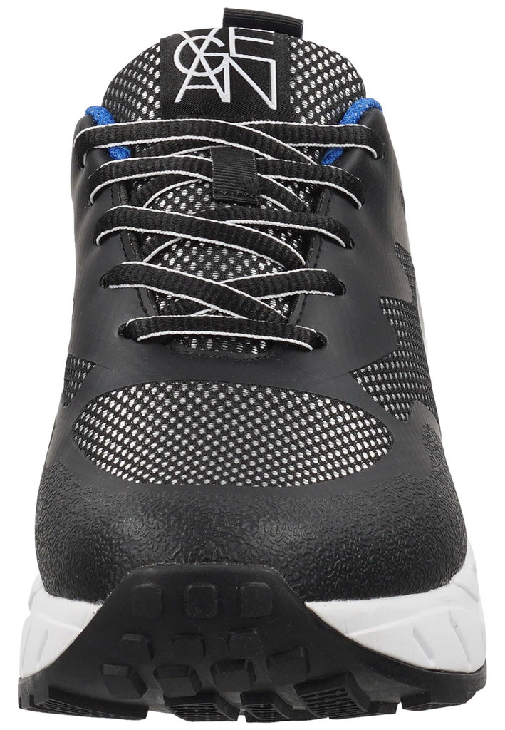 Waldläufer Sneaker Textil Schwarz/Weiß