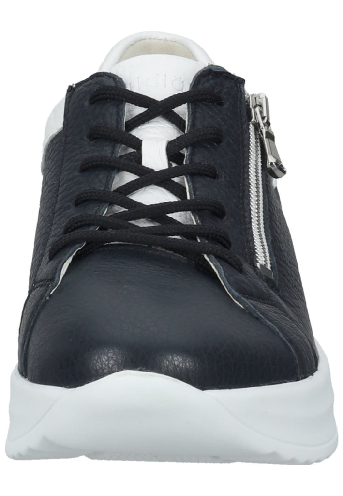 Sneaker Waldläufer Sneaker Leder Blau/Weiß