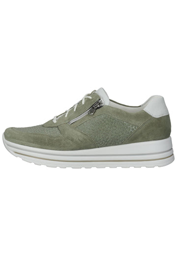 Sneaker Waldläufer Sneaker Leder/Textil Grün