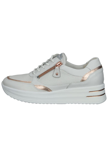 Sneaker Waldläufer Sneaker Leder Weiß