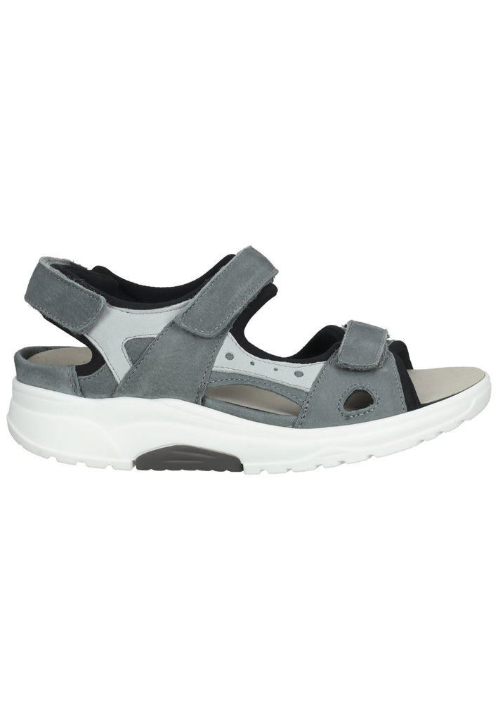 Sport- und Wanderschuhe Waldläufer Wanderschuhe Leder/Textil Blau/Grau