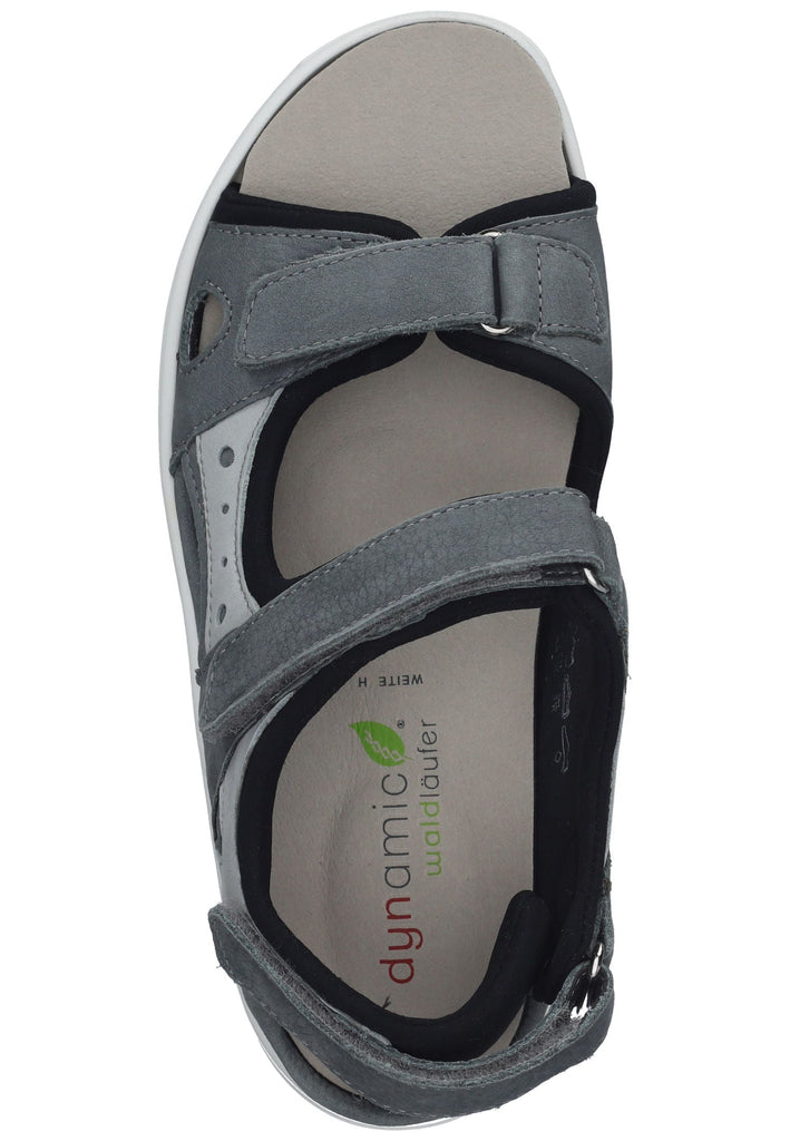 Sport- und Wanderschuhe Waldläufer Wanderschuhe Leder/Textil Blau/Grau