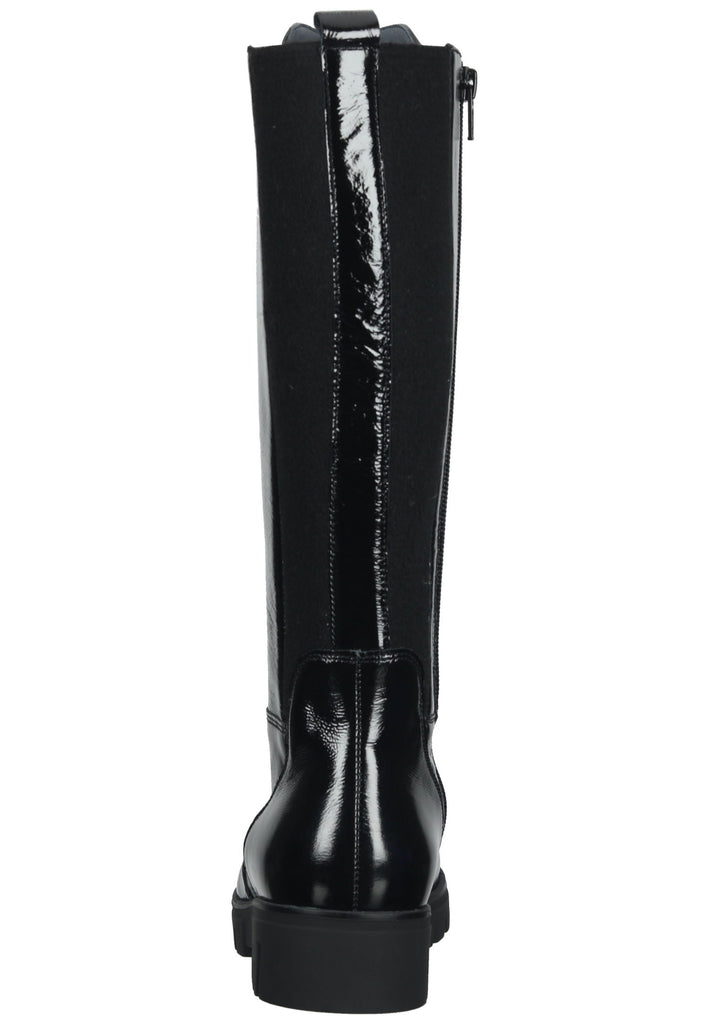 Waldläufer Stiefel Leder Schwarz