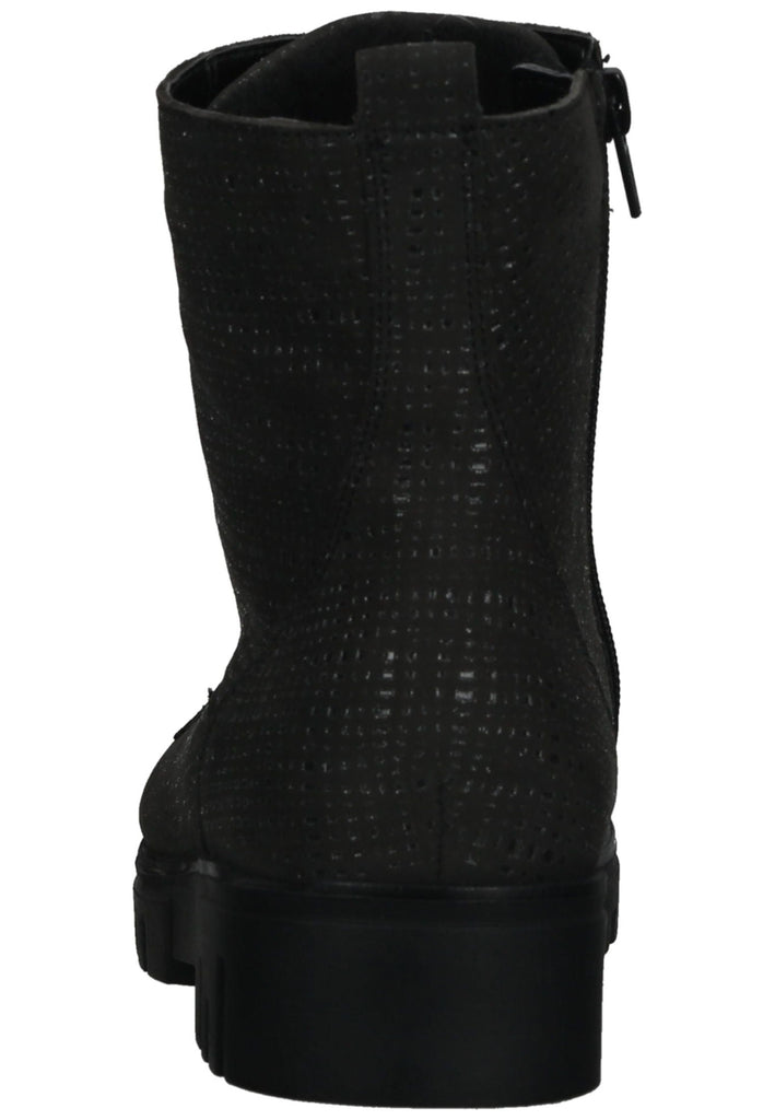 Waldläufer Stiefelette Leder Carbon