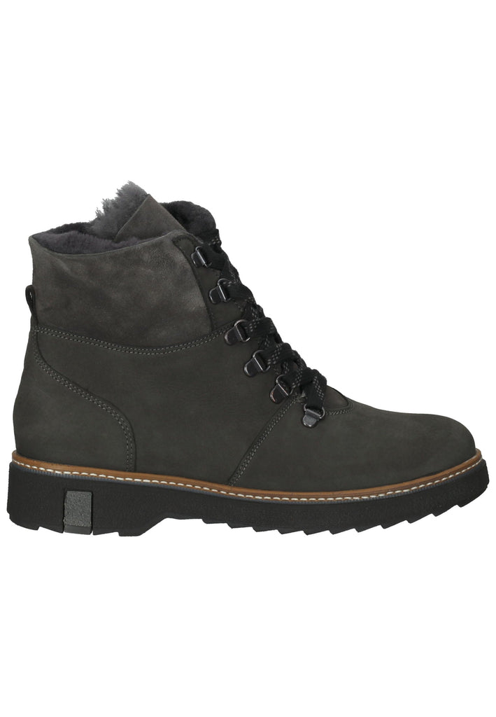Waldläufer Stiefelette Leder Carbon Warmfutter