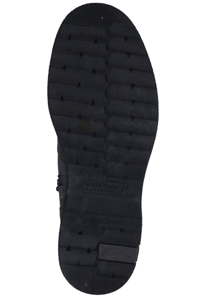 Waldläufer Stiefelette Leder Carbon Warmfutter
