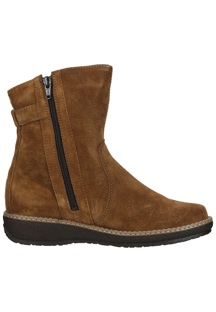 Waldläufer Stiefelette Leder Cognac Warmfutter