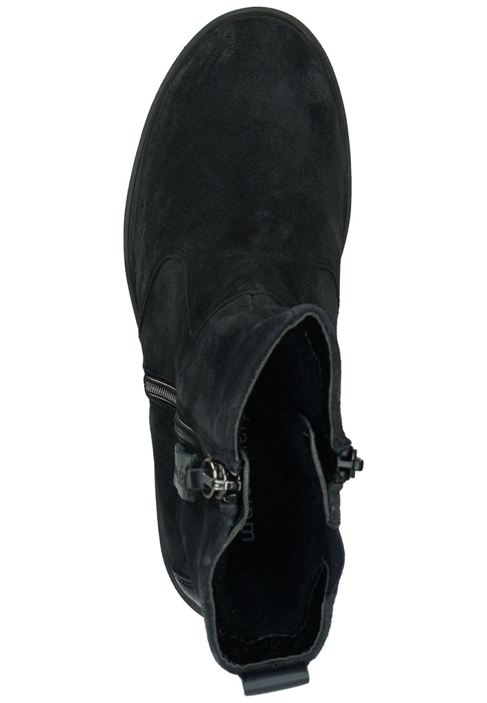 Waldläufer Stiefelette Leder Notte Warmfutter