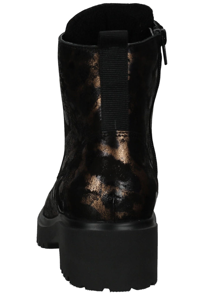 Waldläufer Stiefelette Leder Schwarz