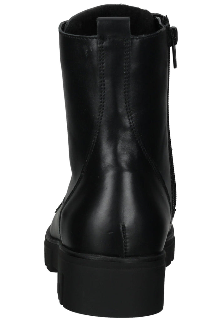 Waldläufer Stiefelette Leder Schwarz