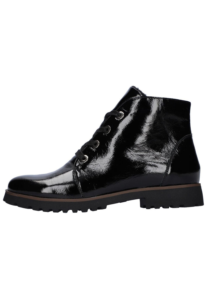 Waldläufer Stiefelette Leder Schwarz