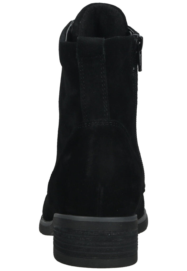 Waldläufer Stiefelette Leder Schwarz Warmfutter