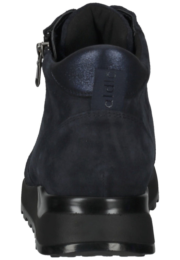 Waldläufer Stiefelette Leder/Textil Dunkelblau