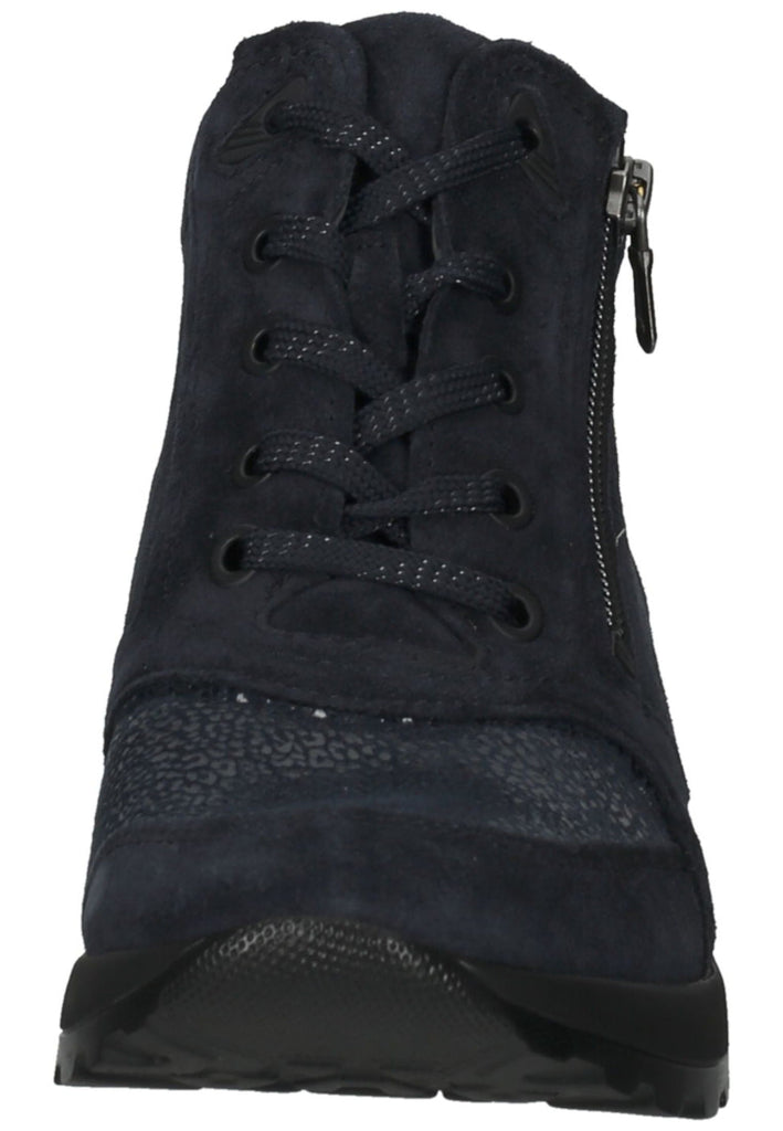 Waldläufer Stiefelette Leder/Textil Dunkelblau