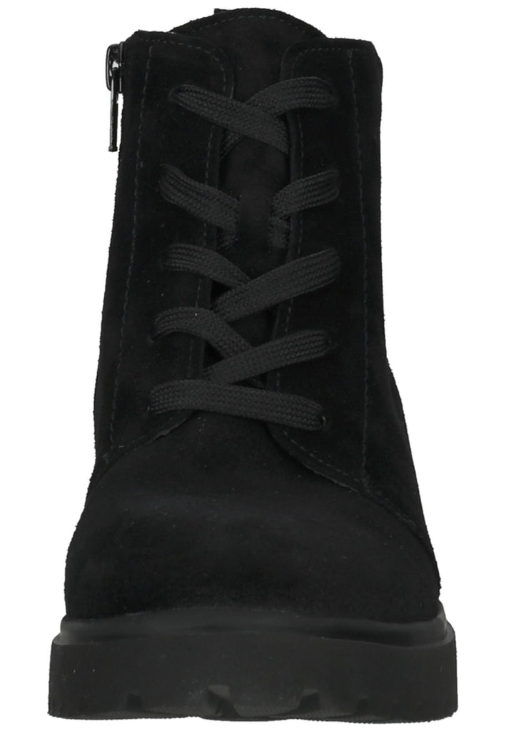 Waldläufer Stiefelette Leder/Textil Schwarz Warmfutter