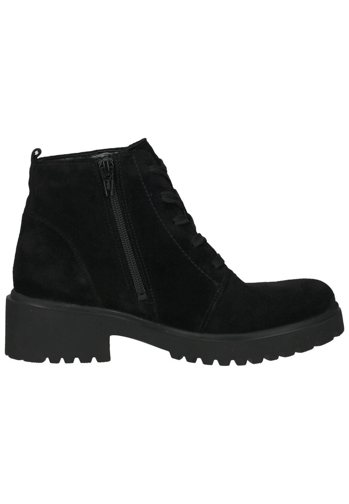 Waldläufer Stiefelette Leder/Textil Schwarz Warmfutter