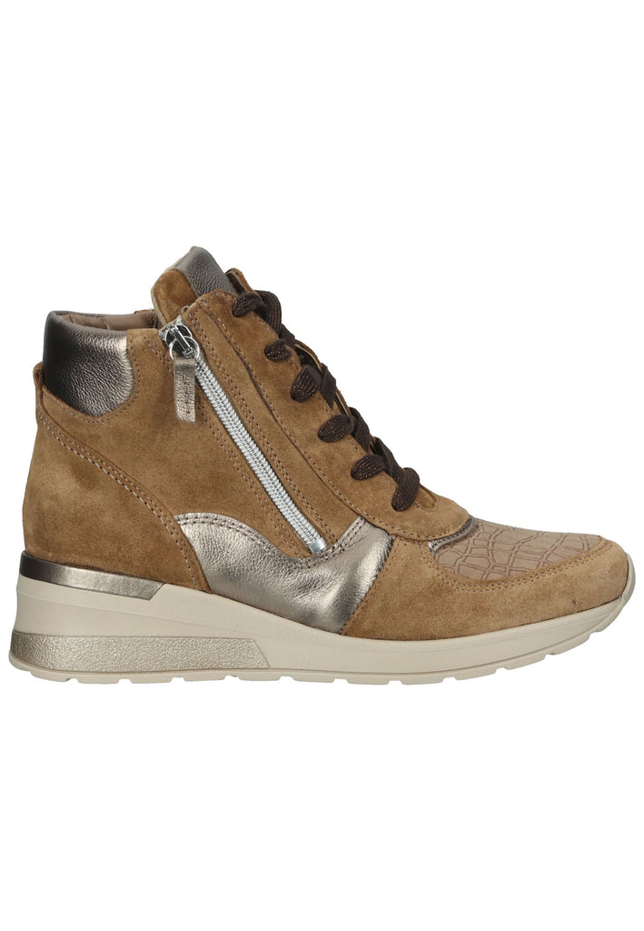 Waldläufer Stiefelette Leder/Textil Walnut