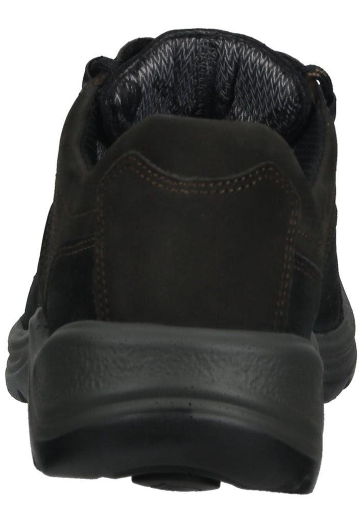 Waldläufer Wanderschuhe Leder Schwarz
