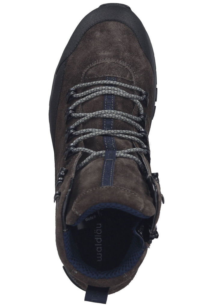 Waldläufer Wanderschuhe Leder Schwarz/braun
