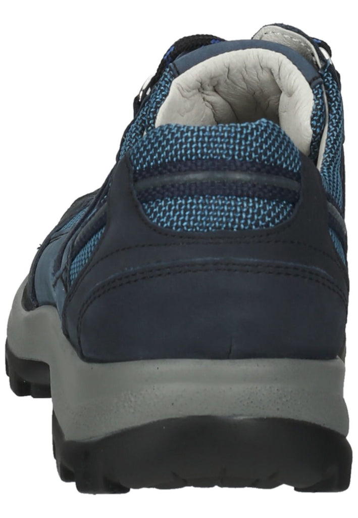 Waldläufer Wanderschuhe Leder/Textil Blau