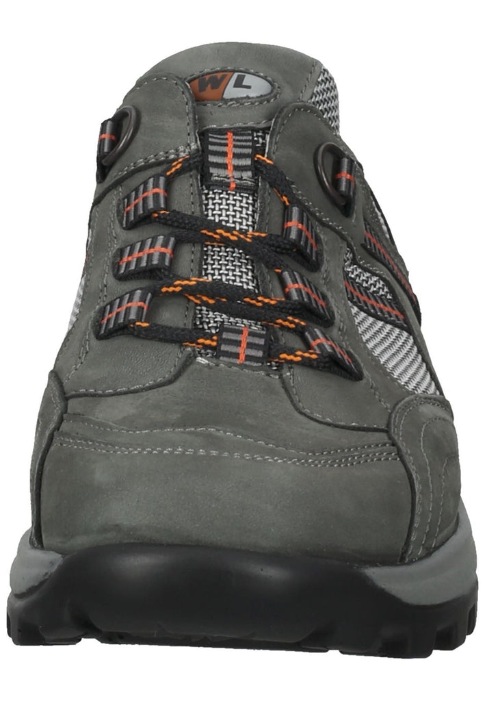 Waldläufer Wanderschuhe Leder/Textil Grau/Silber