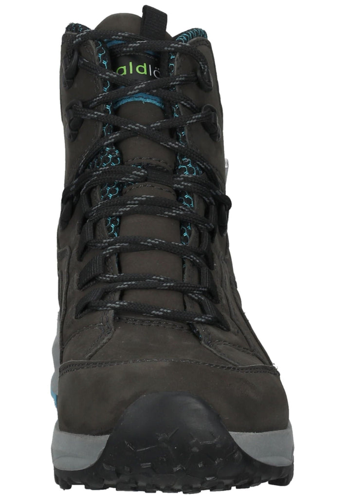 Waldläufer Wanderschuhe Leder/Textil Grau/Türkis