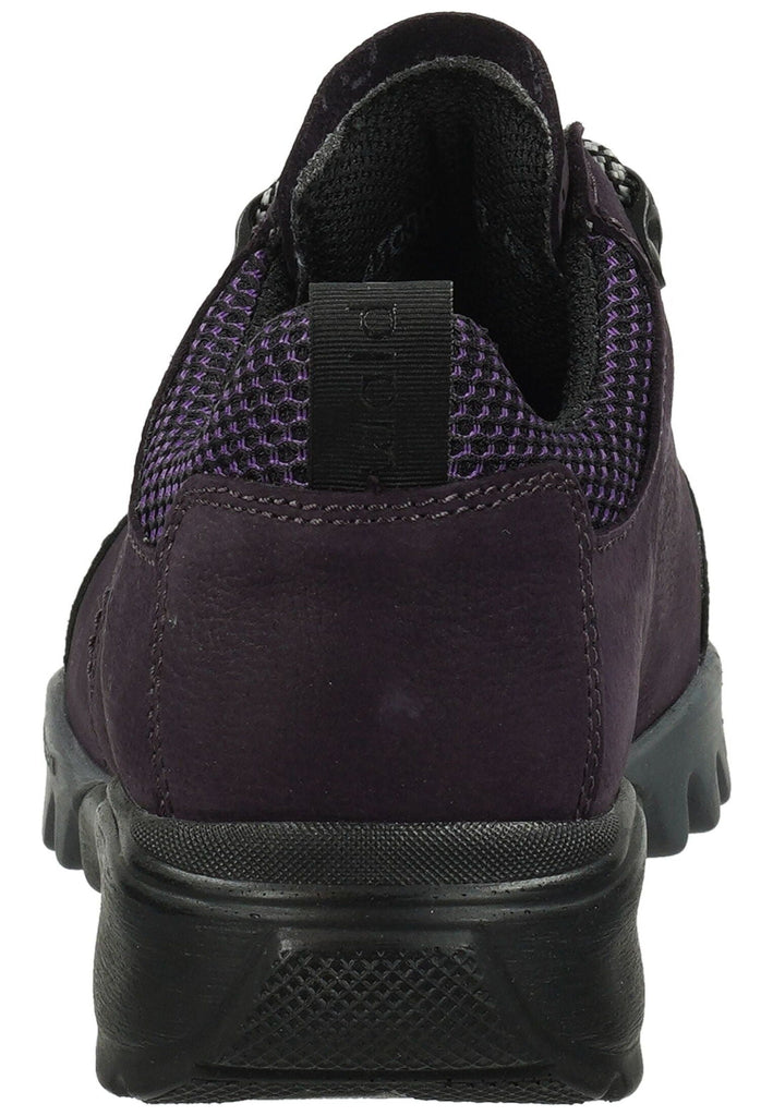 Waldläufer Wanderschuhe Leder/Textil Lila