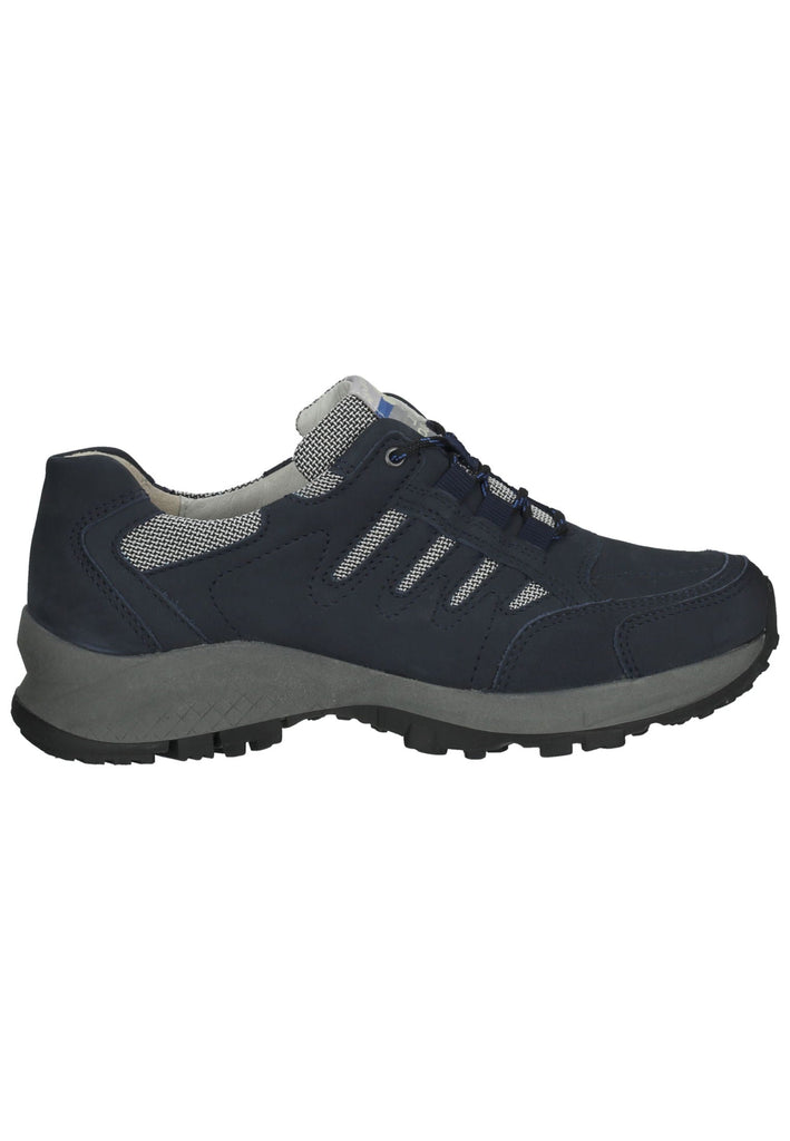Waldläufer Wanderschuhe Leder/Textil Marine