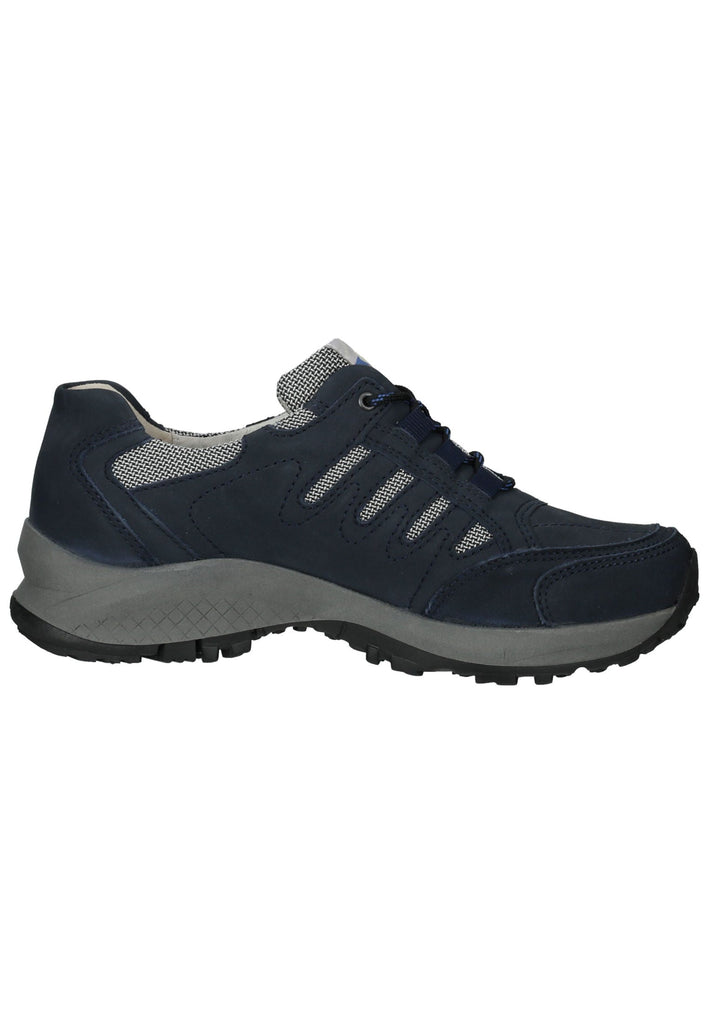 Waldläufer Wanderschuhe Leder/Textil Marine
