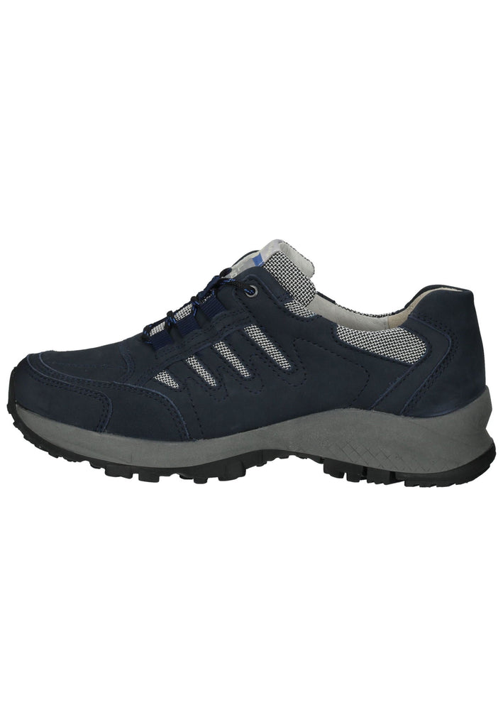 Waldläufer Wanderschuhe Leder/Textil Marine