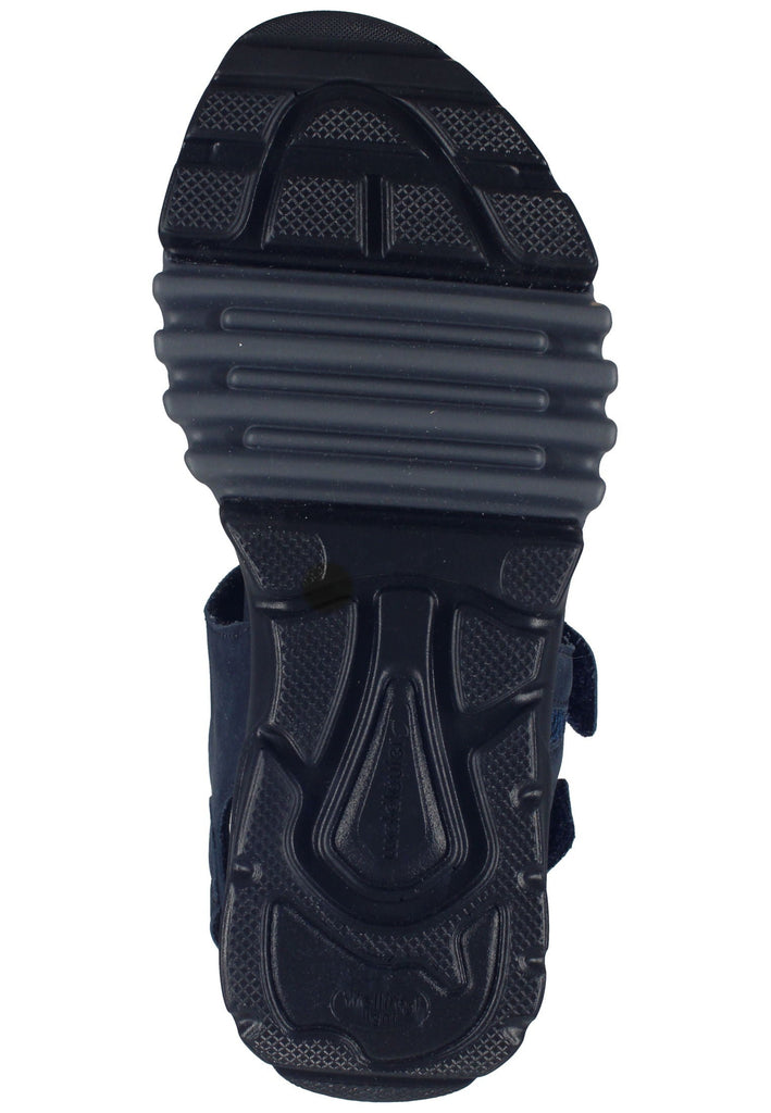 Waldläufer Wanderschuhe Leder/Textil Marine