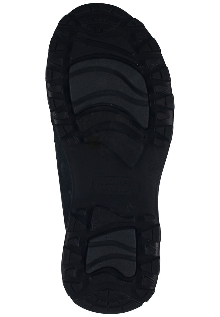 Waldläufer Wanderschuhe Leder/Textil Schwarz