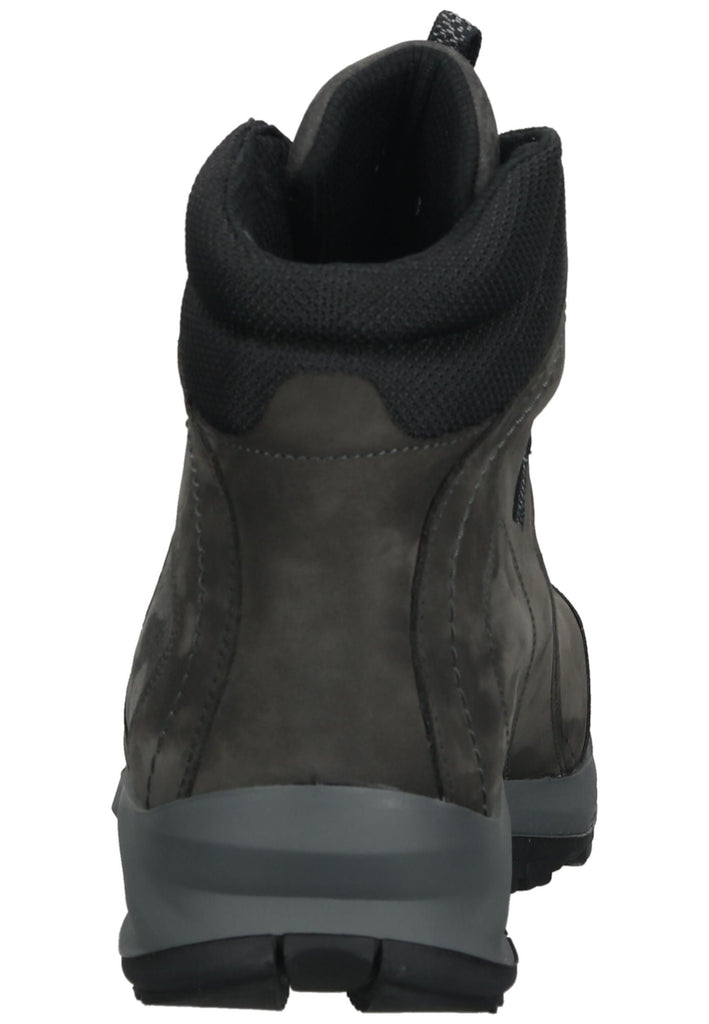 Waldläufer Wanderschuhe Leder/Textil Schwarz