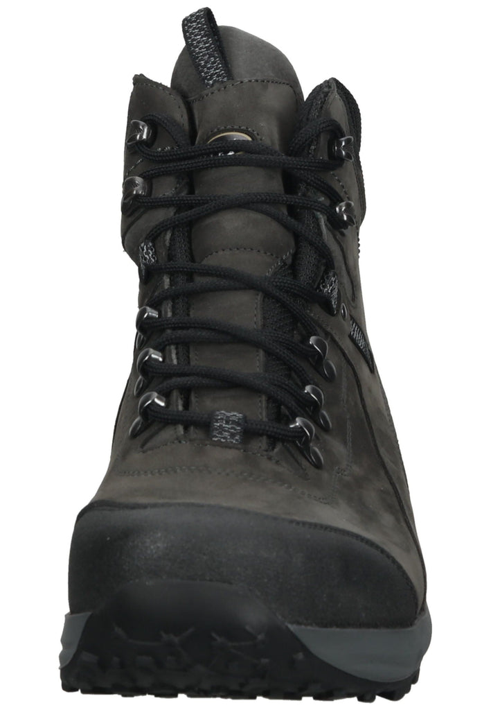 Waldläufer Wanderschuhe Leder/Textil Schwarz