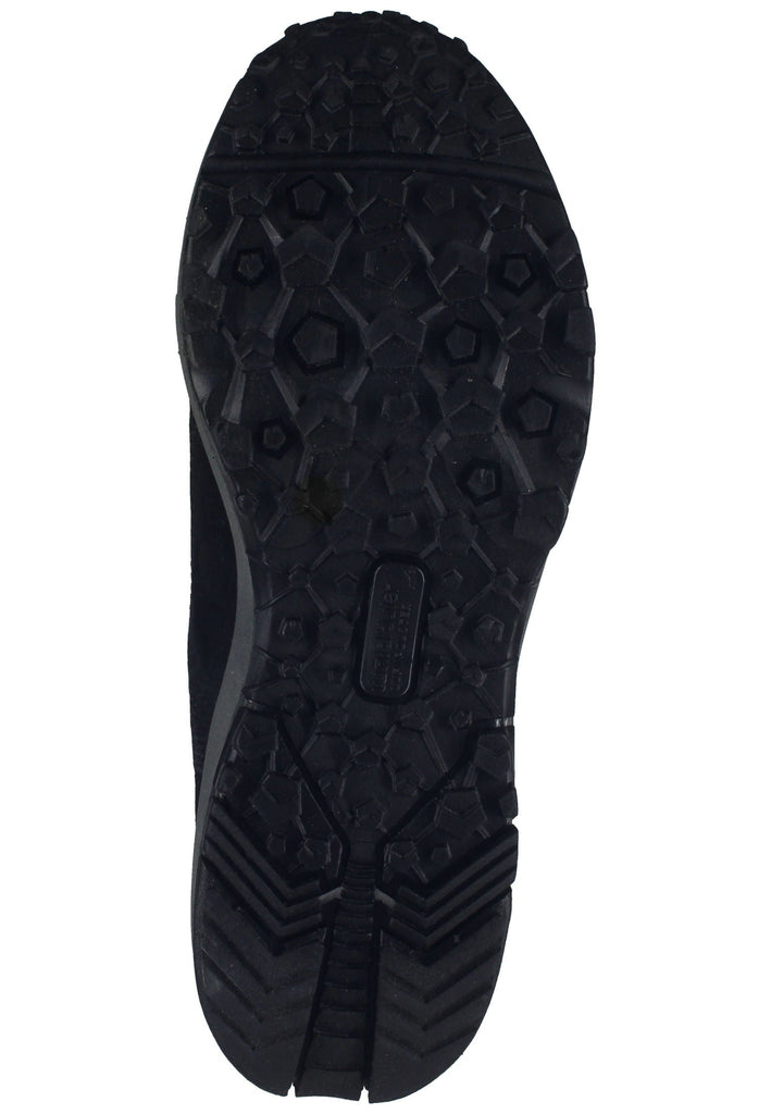 Waldläufer Wanderschuhe Leder/Textil Schwarz/Rosa