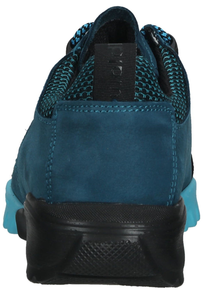 Waldläufer Wanderschuhe Leder/Textil Türkis