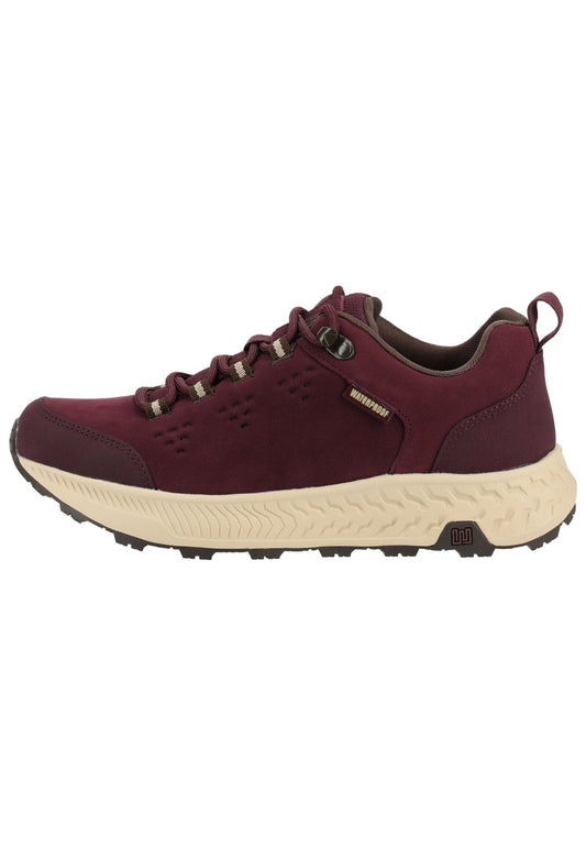 Waldläufer Wanderschuhe Nubukleder Bordeaux
